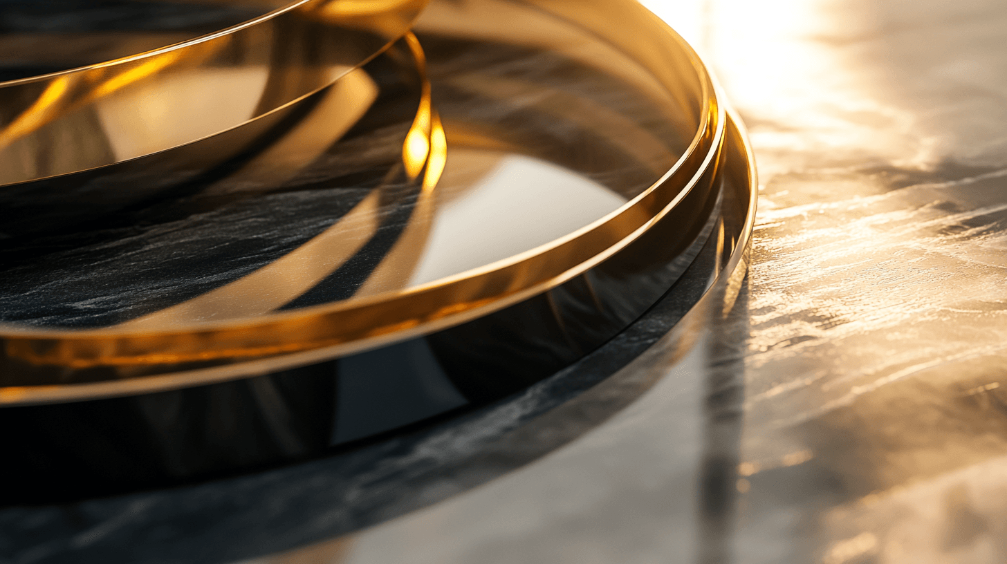 Wohnstile mit Gold und Schwarz: Eleganz begegnet der Moderne