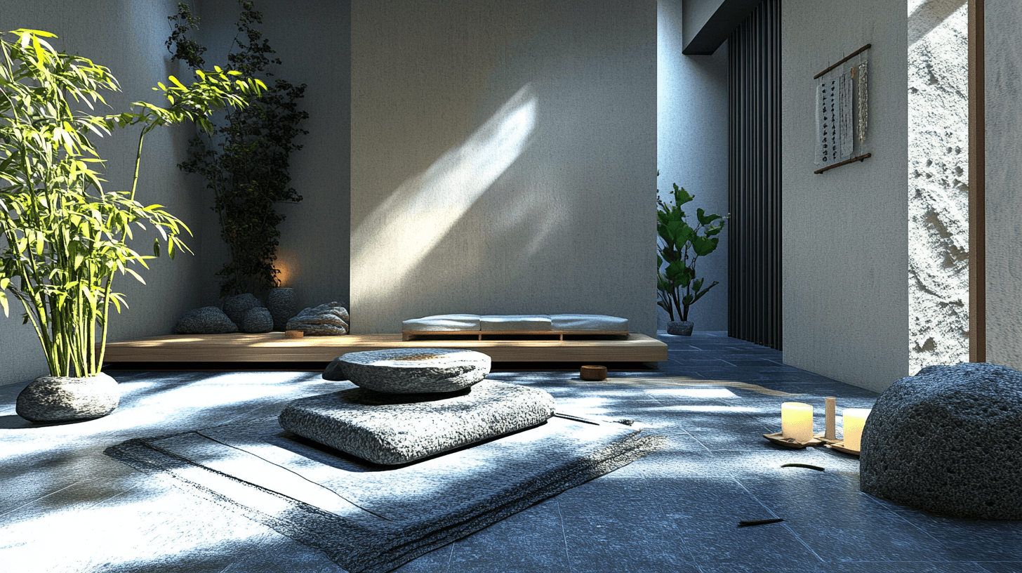 Einrichtungsstile, die Zen-Design beinhalten