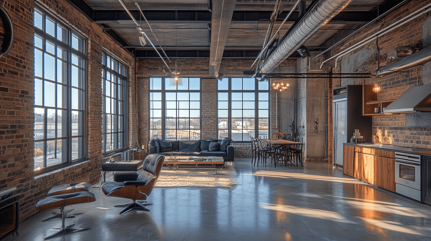 Loft-Stil: Grosszügige Räume und industrielle Details