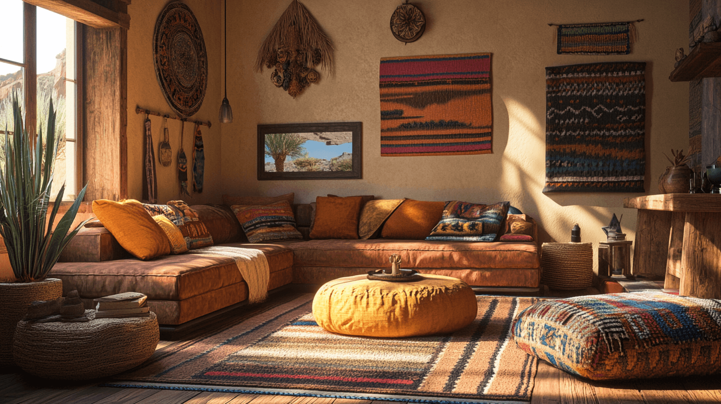 Wüstenlook: Warme Farben und erdige Nuancen für dein Zuhause