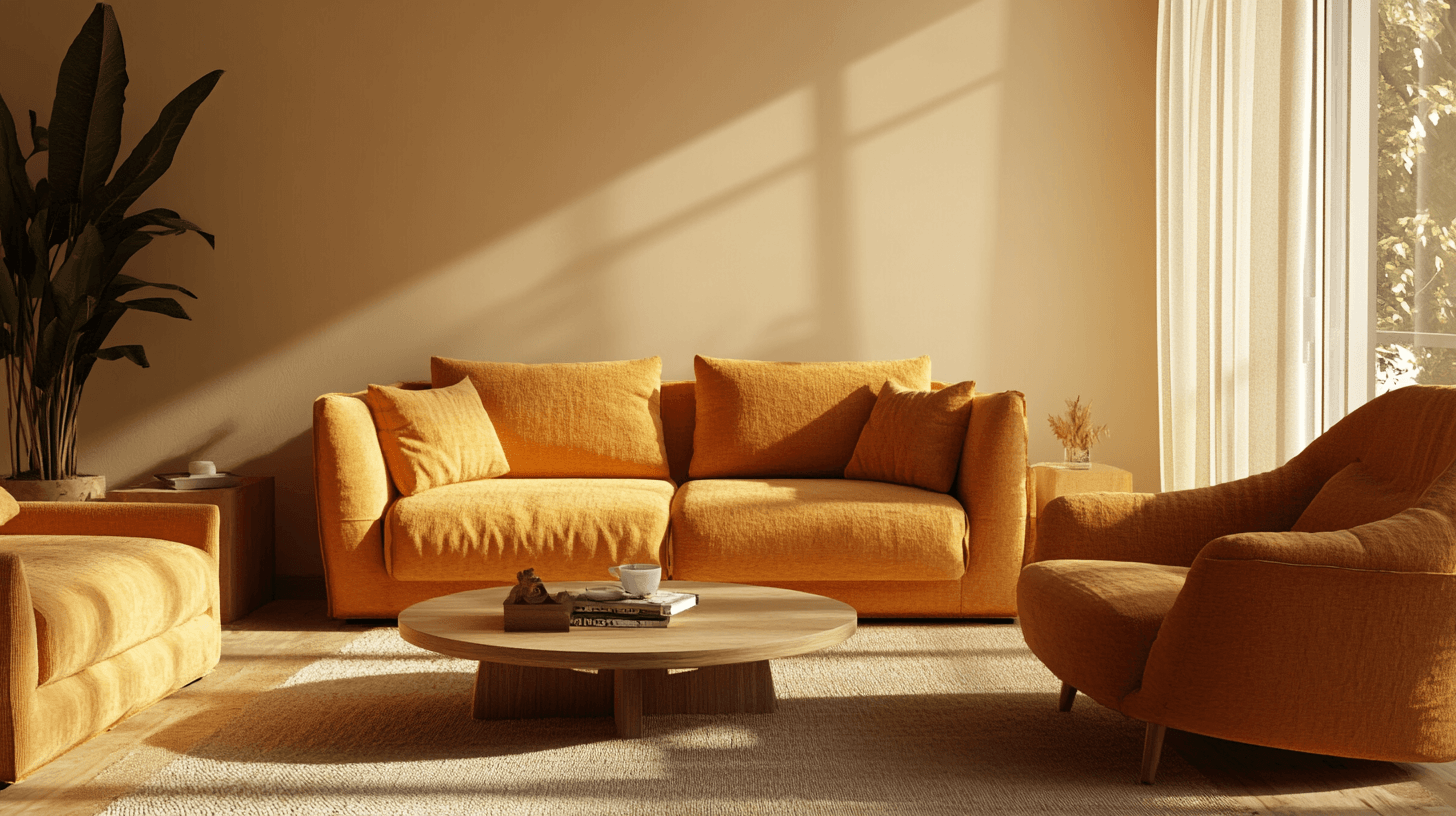 Ocker in der Möbelwelt: Ein Flair von Eleganz