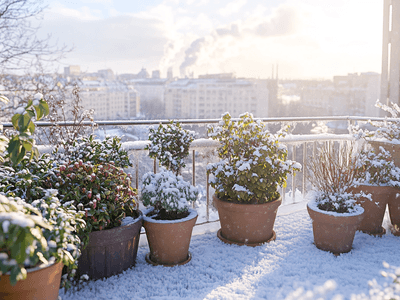 Winterharte Balkonpflanzen: So übersteht dein Balkon die kalte Jahreszeit