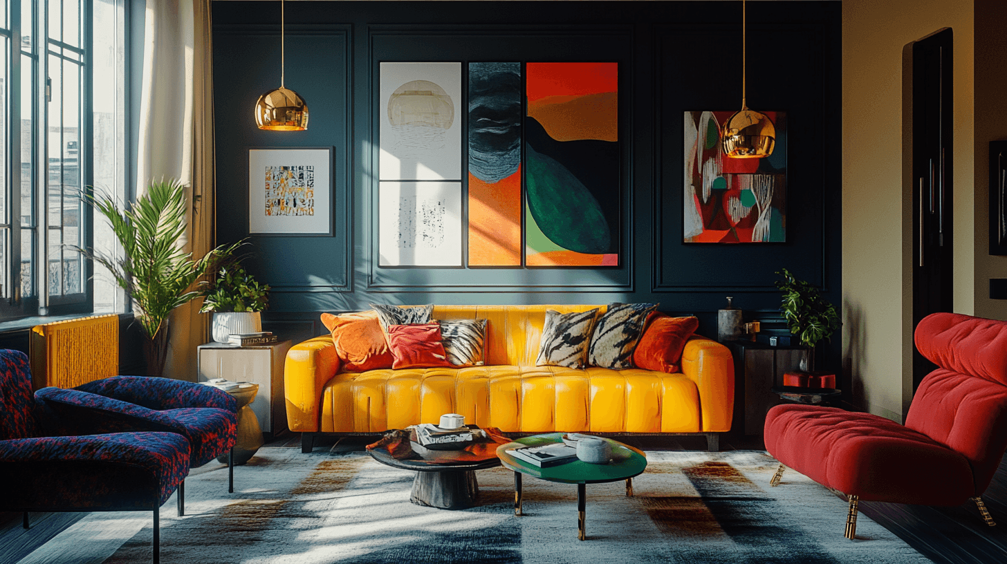 Kühne Farbkombinationen für jeden Raum